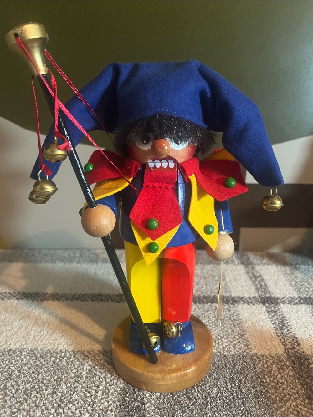 Steinbach Handcrafted Colorful Jester Nutcracker - Model S726